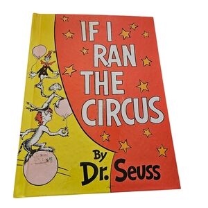Dr. Seuss If I Ran the Circus Hardcover Book 1984